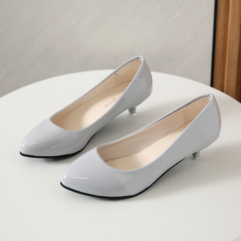 Women'S Shoes For Work - Large size 35-42 soft women's mid-heel