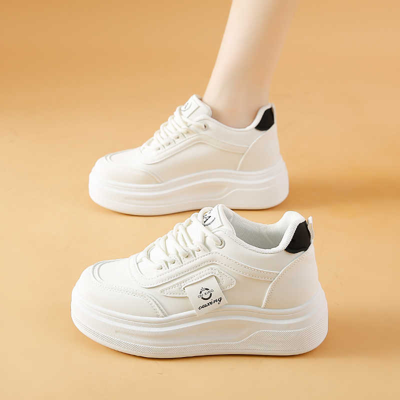 Women'S Shoes To Buy - Round Foot Perforated School Woman Shoes