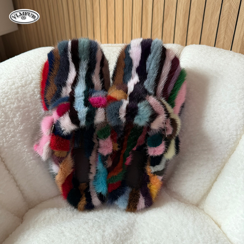 Women Shoes Winter - New Girl Luxury Mink Fur Slippers