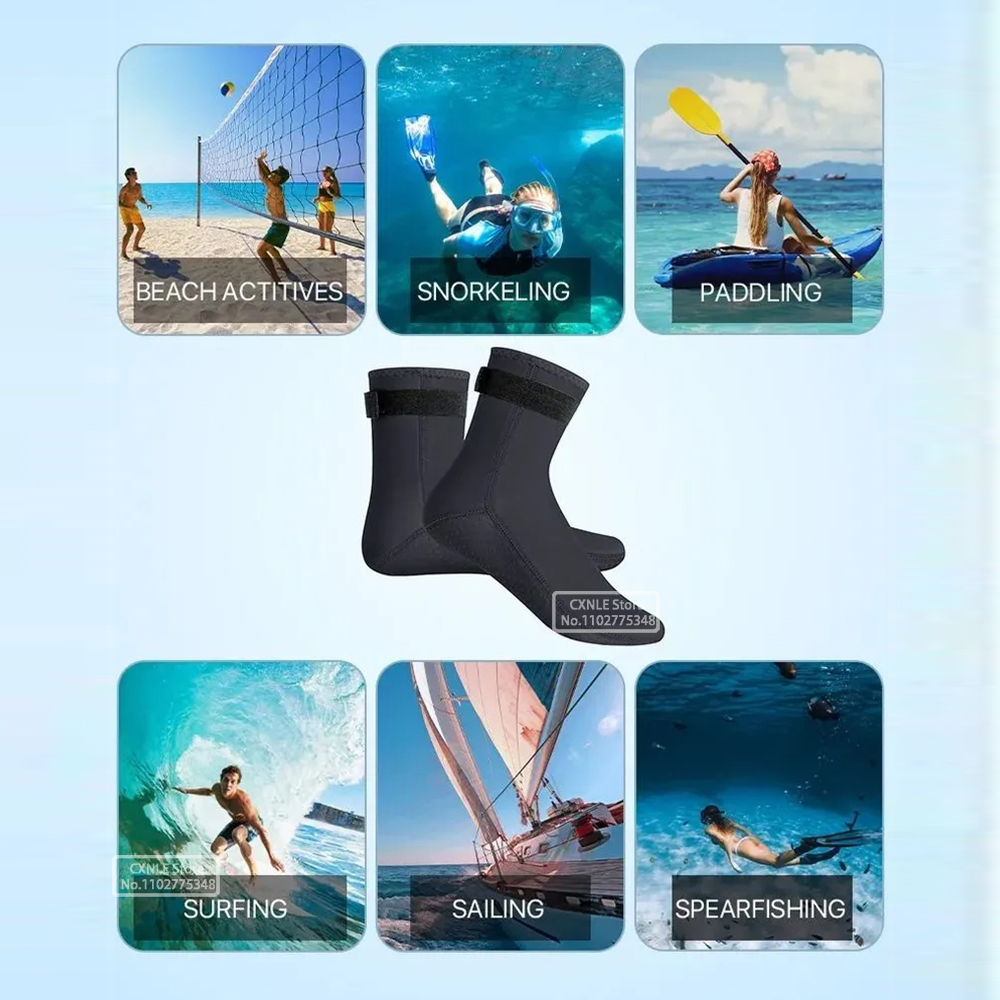 5mm Neoprene Diving Socks Wets - Women'S Shoes Neuropathy review and price