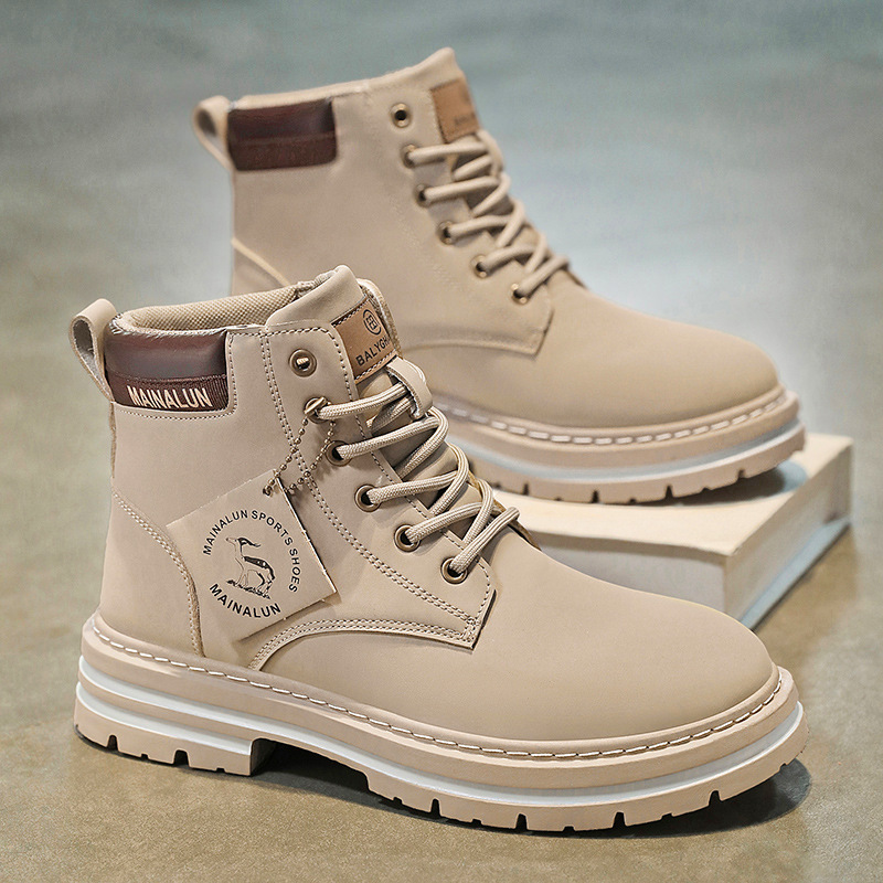 Classic Men High Top Boots Hig - Suede Ankle Boot review and price