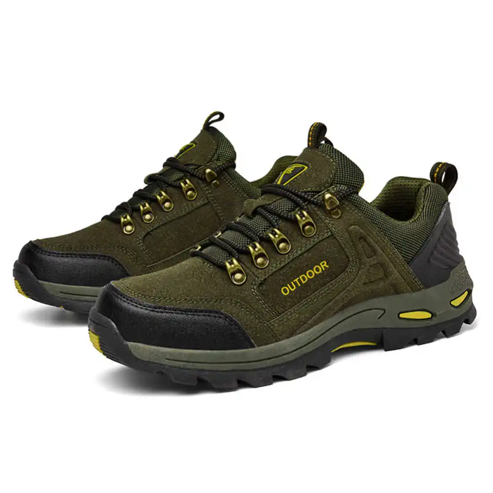 Non-slip Lace Up Hiking Tennis - Women Shoes Brown Colour review and price
