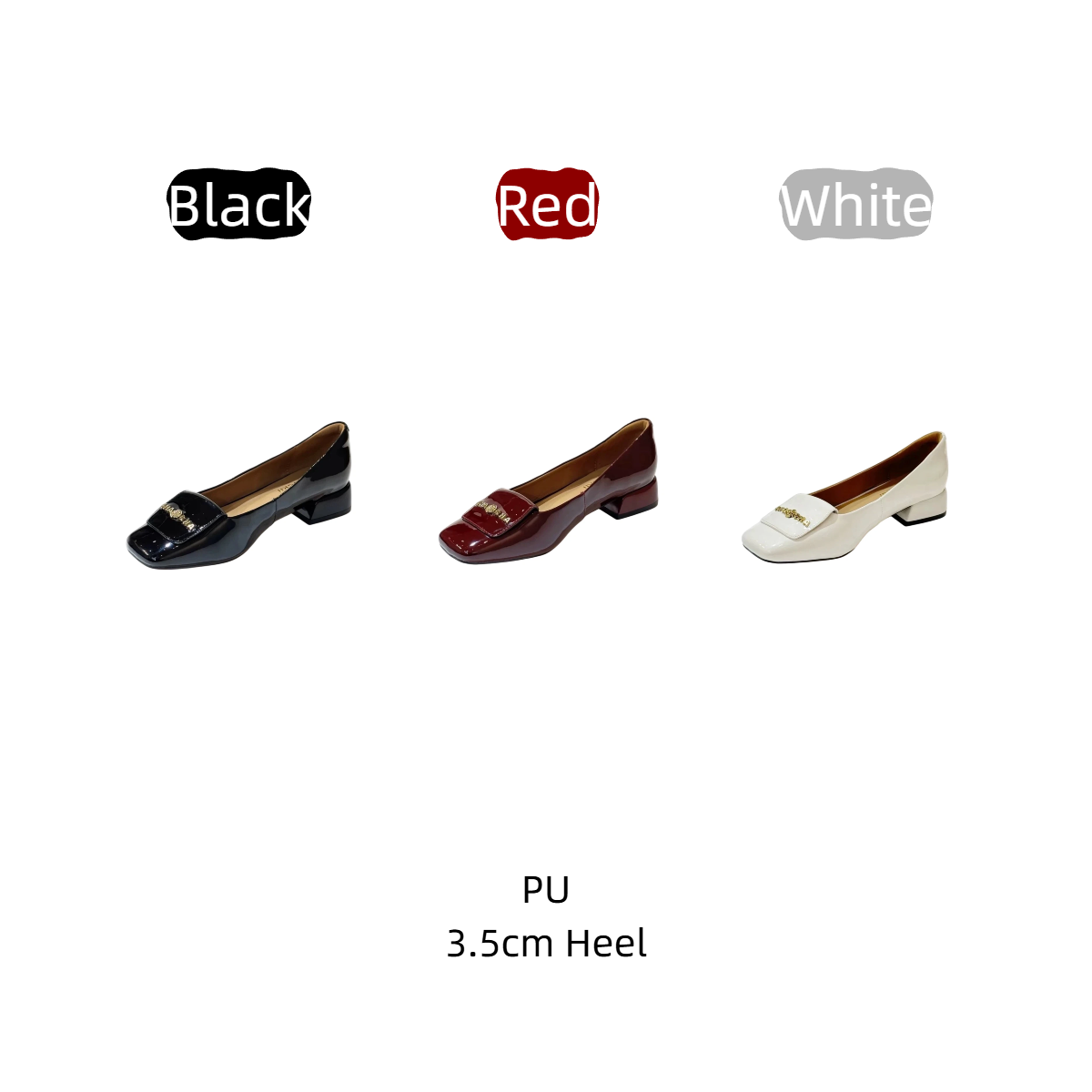 Women's Retro Square Toe Block - Women'S Shoes For Work review and price