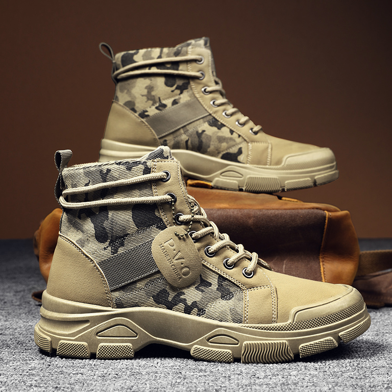 High-Top Boots for Men Autumn  - Suede Ankle Boot review and price