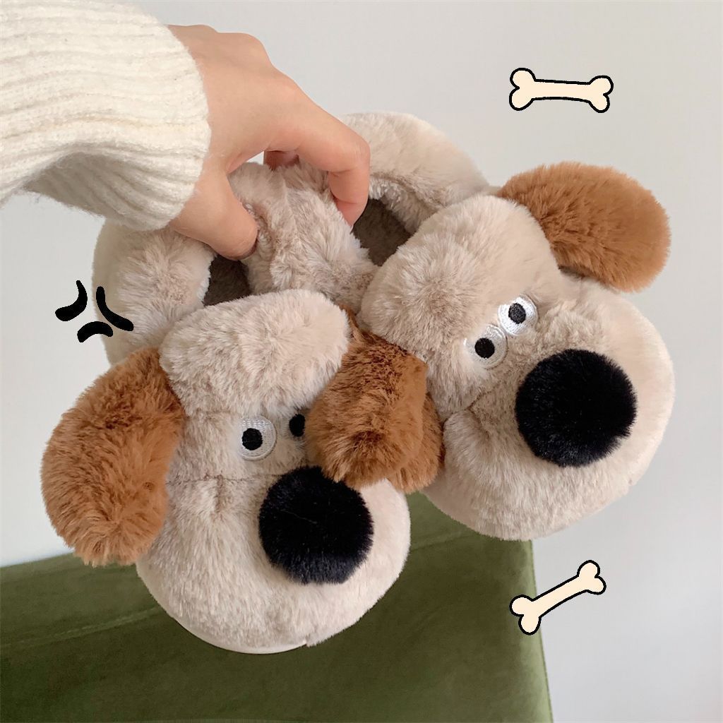 Size36-45 Hug Dog Slippers Gir - Women Shoes Winter review and price