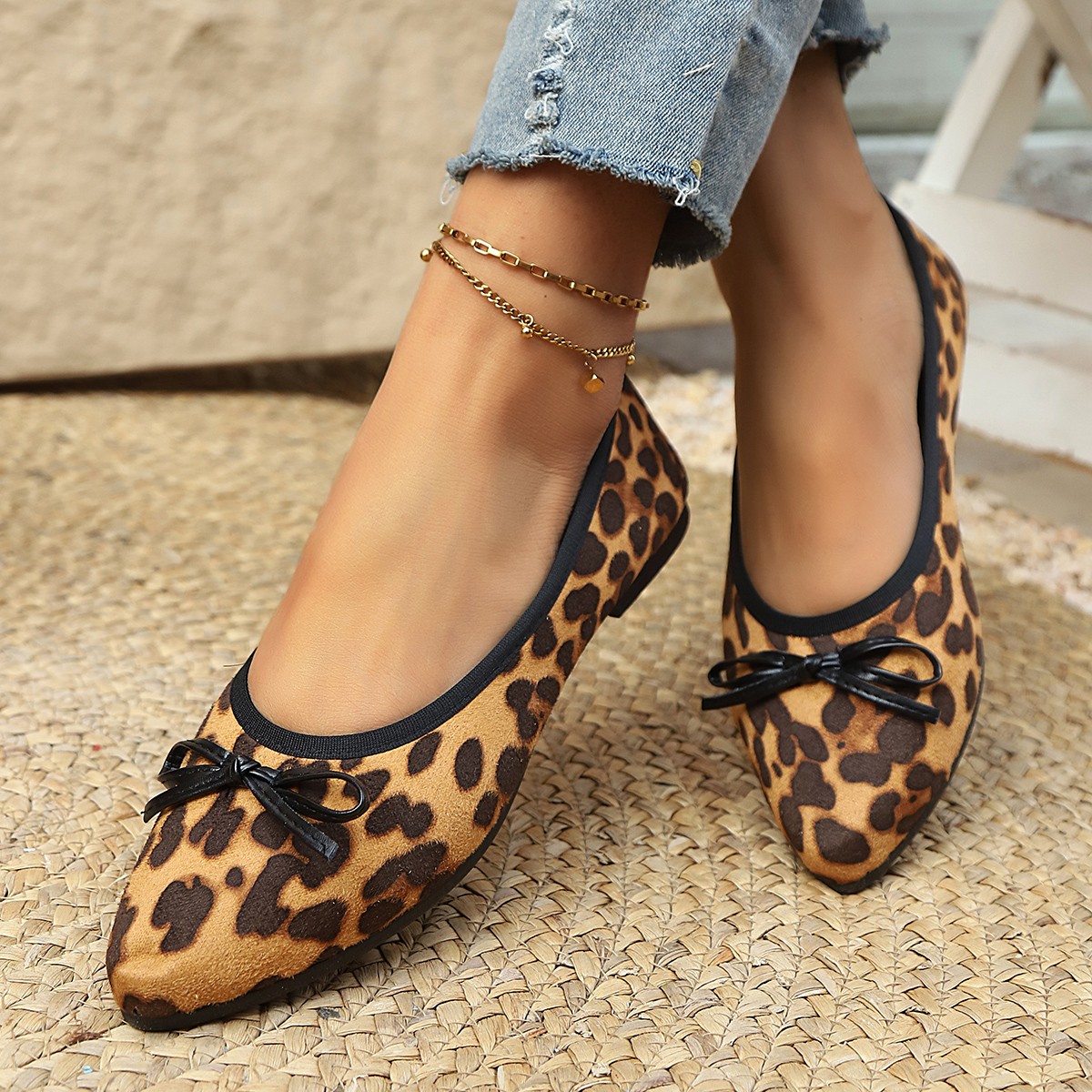 2026 Leopard Flats Women Round - Women'S Shoes For Work review and price