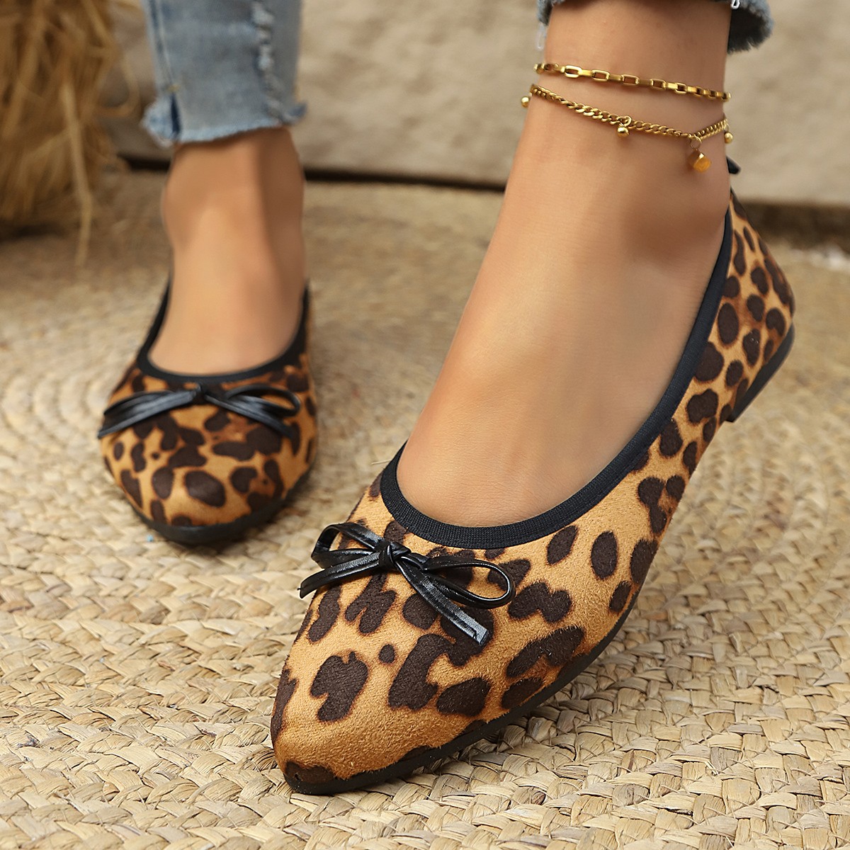 2026 Leopard Flats Women Round - Women'S Shoes For Work review and price