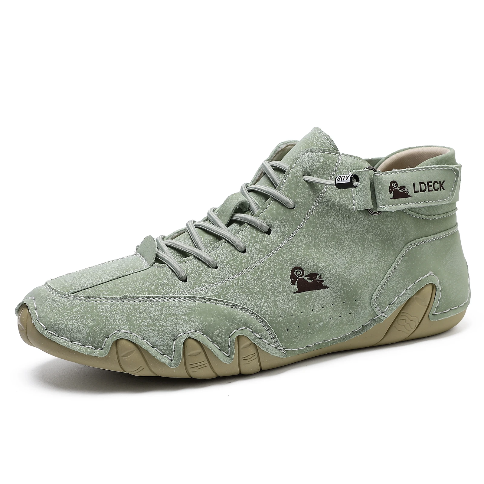 Men's Genuine Leather Shoes An - Suede Ankle Boot review and price