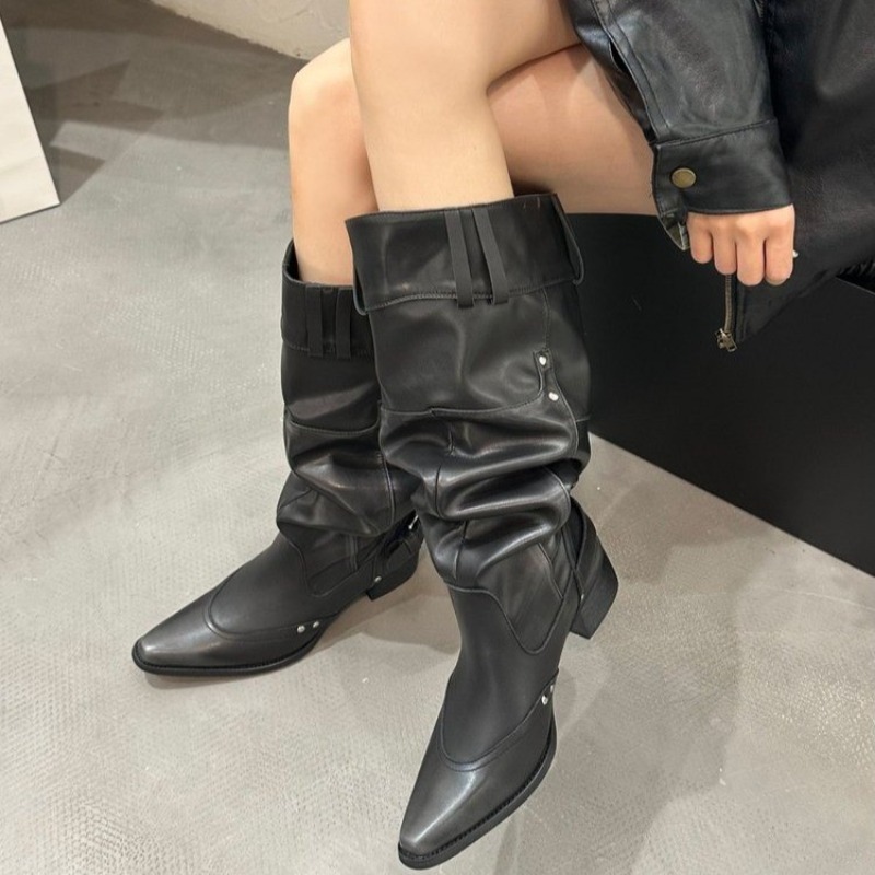 Wrapped Single Boots for Women - Suede Ankle Boot review and price