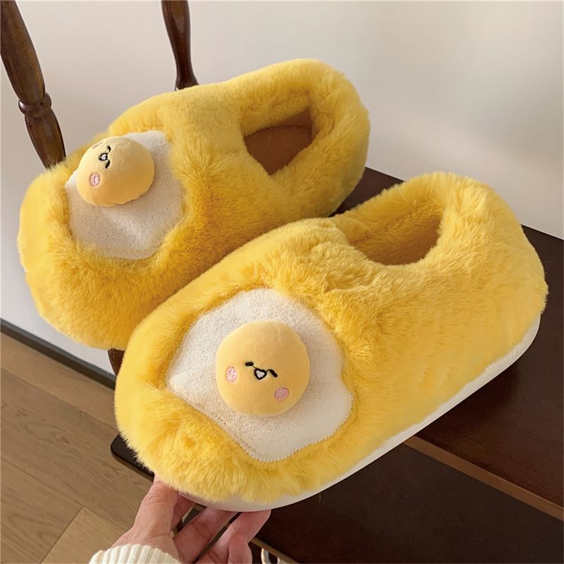 New cute fried egg shaped plus - Women Shoes Winter review and price