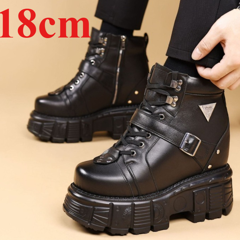 Genuine Leather Motorcycle Boo - Suede Ankle Boot review and price