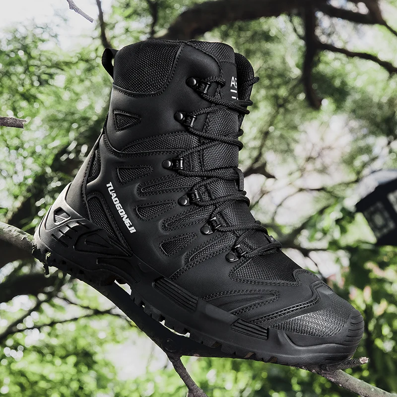 Men's Outdoor Hiking Tactical  - Suede Ankle Boot review and price