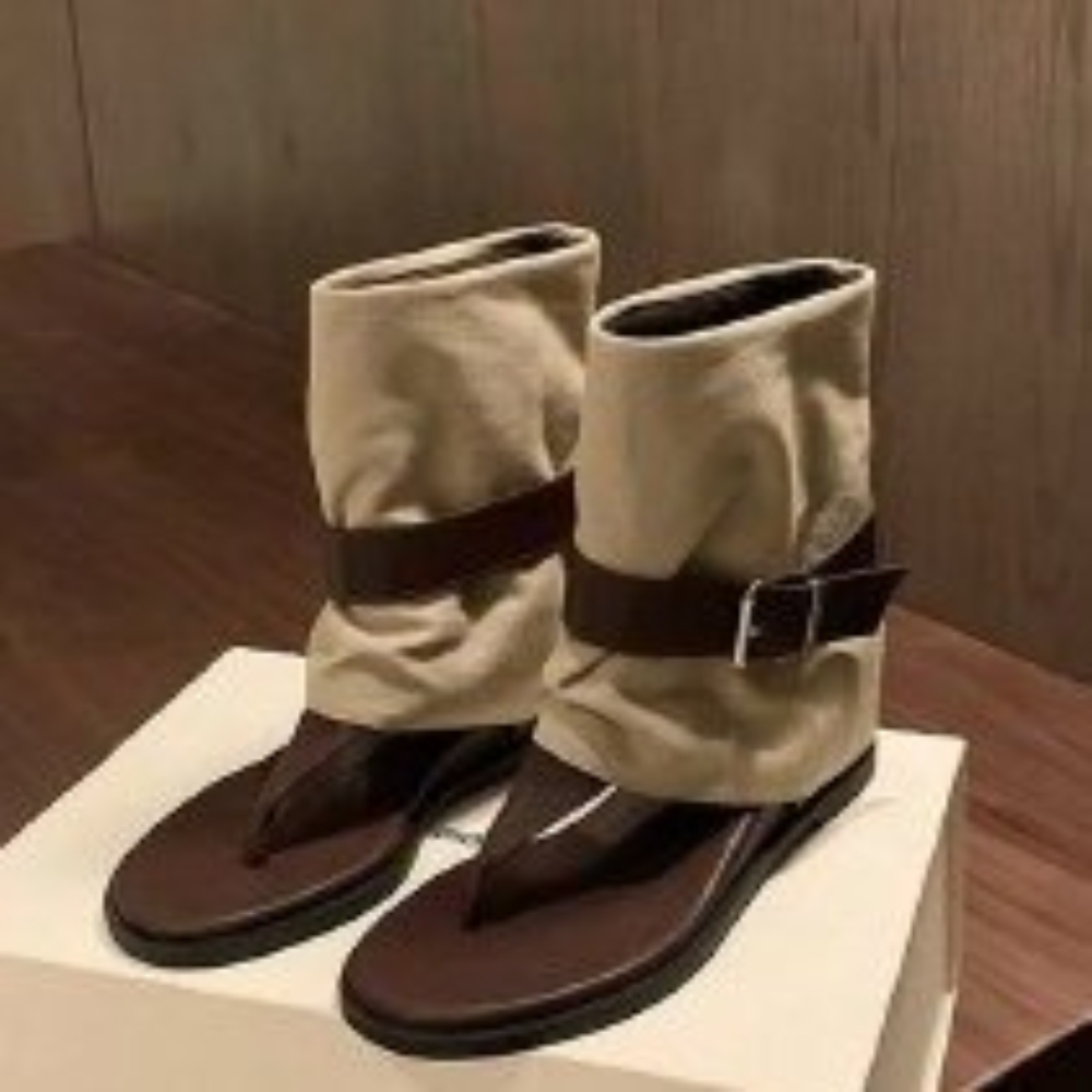 Vintage Color Block Toe Ring S - Suede Ankle Boot review and price