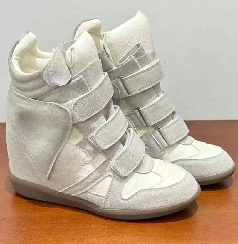 Women Hidden Wedge Heel High‑T - Suede Ankle Boot review and price